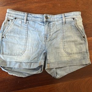 Gap Blue Jean Shorts Size 4/27